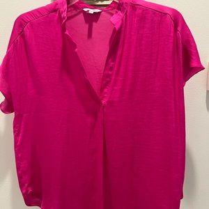 Women’s Naked Zebra Hot Pink Top small